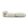 Fauteuil DAVI compressé convertible tissu beige 1 place