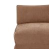 Fauteuil DAVI compressé convertible tissu terracotta 1 place