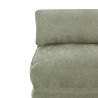 Fauteuil DAVI compressé convertible tissu vert 1 place